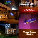 Proyector de logos LED GOBO exterior 40W IP65