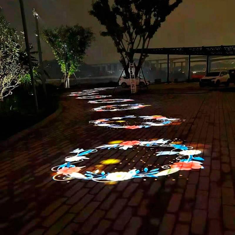 Proyector de logos LED GOBO exterior 40W IP65