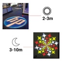 Proyector de logos LED GOBO 10W Interior Fijo