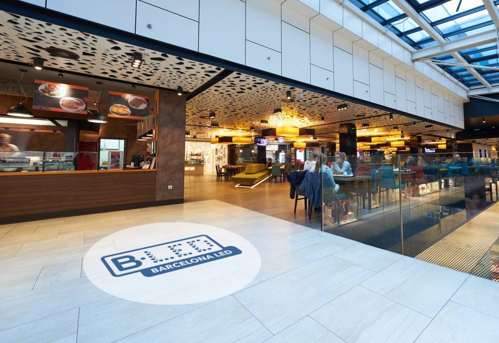 Proyector de logos LED GOBO 10W Interior Fijo