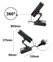 Proyector de logos LED GOBO 10W Interior Fijo