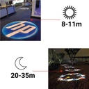 Proyector de logos LED GOBO para exterior 100W IP65