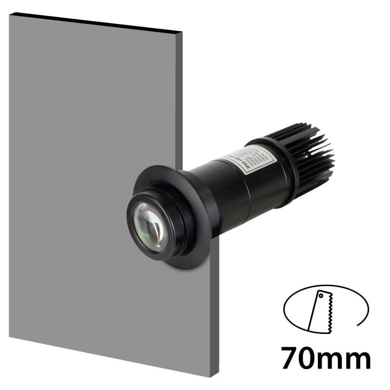 Proyector de logotipo LED GOBO empotrable 10W
