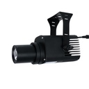Proyector de logos LED orientable "GOBO" para exterior IP65 de 20W