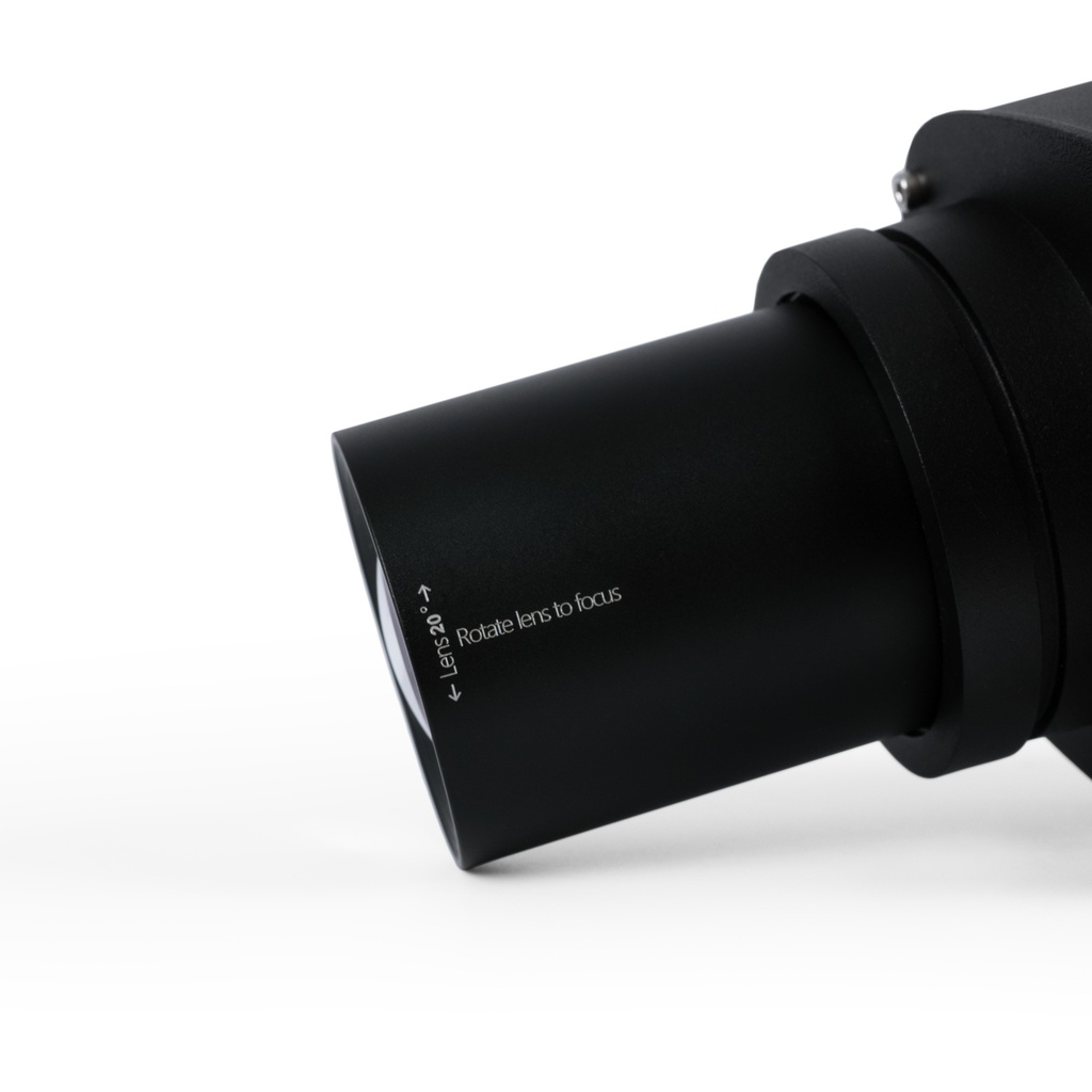 Proyector de logos LED orientable "GOBO" para exterior IP65 de 20W