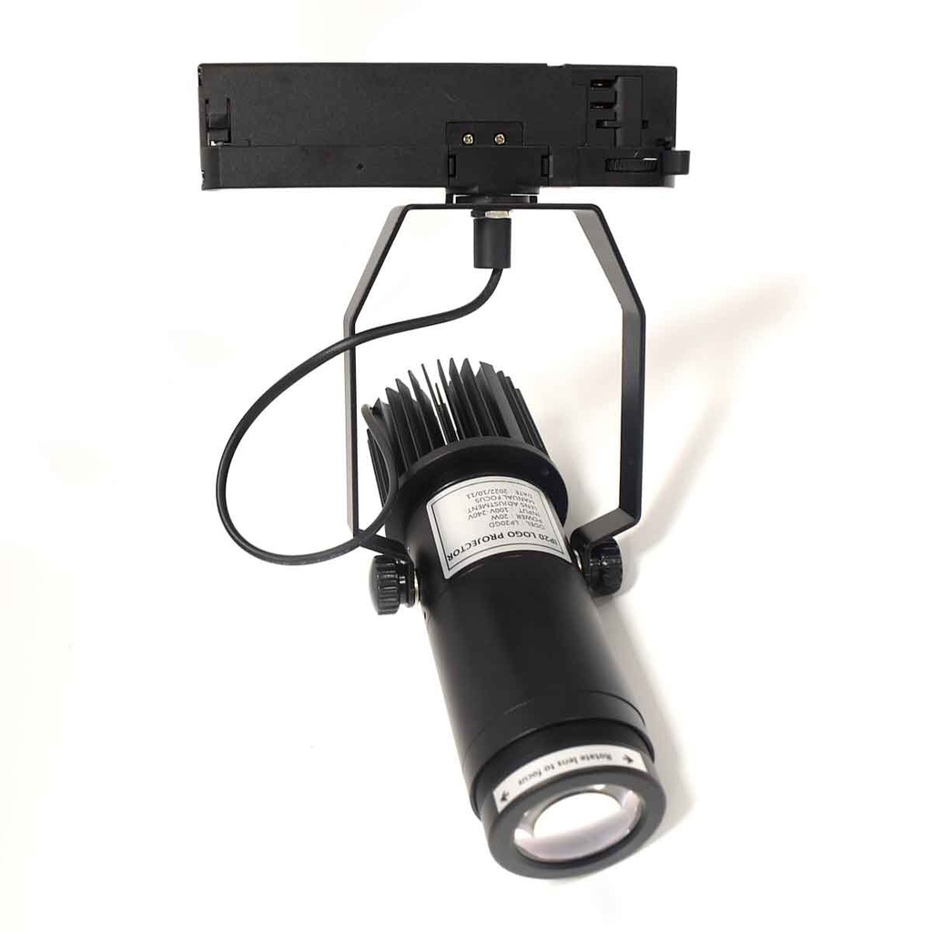 Proyector de logos 20W con conector trifásico