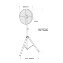 Proyector holograma 3D | Ventilador Holográfico