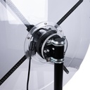 Ventilador holográfico 3D de mesa 120W 24V