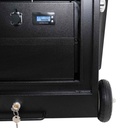 Display publicitario portátil 43'' exterior - LCD full HD - Con ruedas y batería