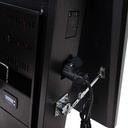 Display publicitario portátil 43'' exterior - LCD full HD - Con ruedas y batería