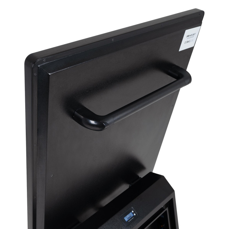 Display publicitario portátil 43'' exterior - LCD full HD - Con ruedas y batería