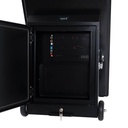 Display publicitario portátil 43'' exterior - LCD full HD - Con ruedas y batería